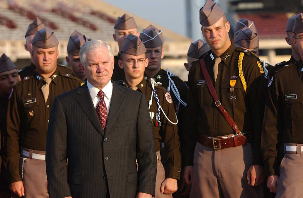 Texas A&M President Robert M. Gates