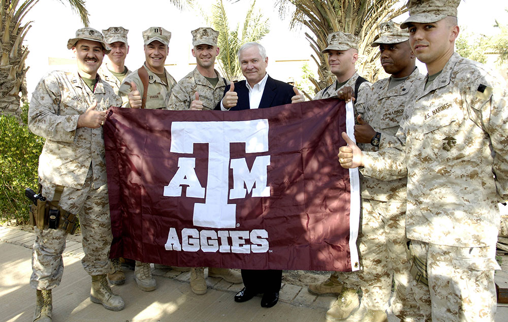 Texas A&M President Robert M. Gates