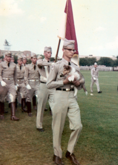 Corps marching in uniform