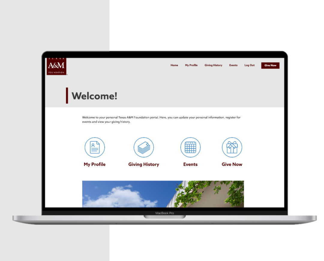 MyAggieland Portal Preview